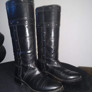 Frye leather riding boots, size 6.5